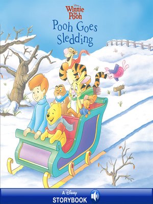 cover image of Pooh Goes Sledding